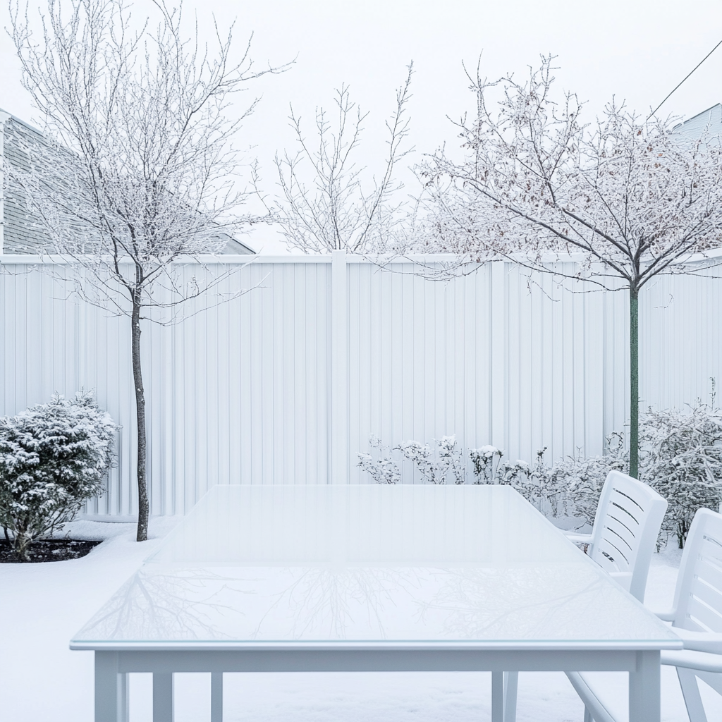 winter fence preparation